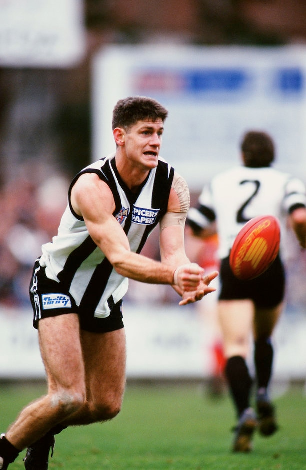 AFL 1996 Round 16 - Collingwood v Fitzroy Gavin Crosisca is one of three to be inducted into Collingwood's Hall of Fame - ${keywords}